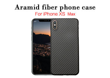 Λεπτές κατάλληλες ανώτατες κινητές τηλεφωνικές περιπτώσεις iPhone XS ινών Aramid