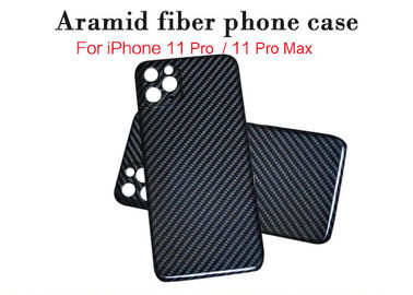 Πλήρες iPhone 11 ύφους προστασίας στιλπνό υπέρ ανώτατη περίπτωση iPhone ινών άνθρακα περίπτωσης Aramid