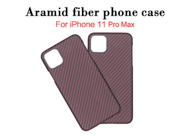 Ισχυρό προστατευτικό iPhone 11 υπέρ ανώτατη τηλεφωνική περίπτωση ινών άνθρακα τηλεφωνικής περίπτωσης Aramid