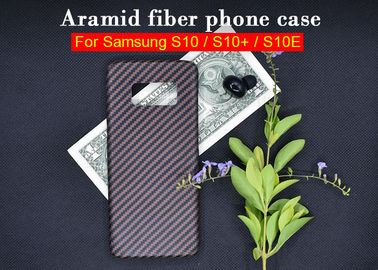 Ένδυση της Samsung S10 - ανθεκτική στρατιωτική υλική τηλεφωνική περίπτωση Aramid