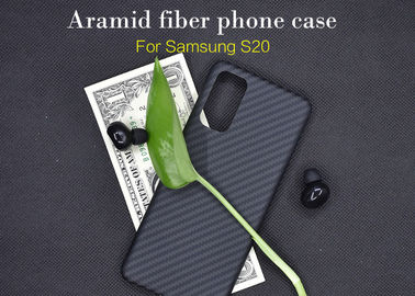 Προστατευόμενη από τους κραδασμούς πραγματική τηλεφωνική περίπτωση της Samsung S20 ινών Aramid