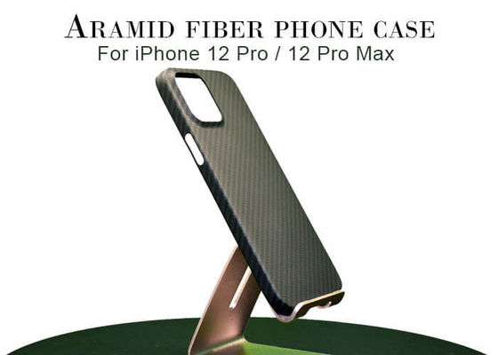 Αεροδιαστημική υλική τηλεφωνική περίπτωση άνθρακα Aramid για το iPhone 12 ο υπέρ Max
