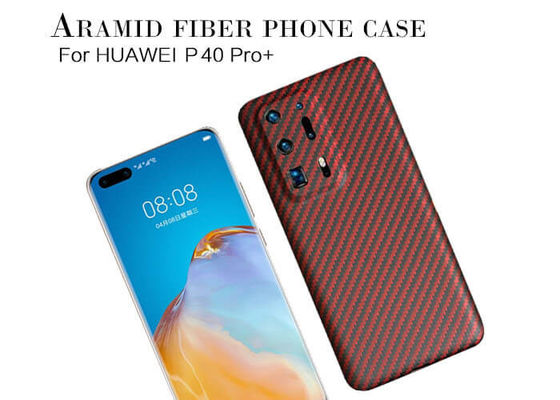 Έξοχη ελαφριά περίπτωση ινών Huawei P40 Pro+ Aramid