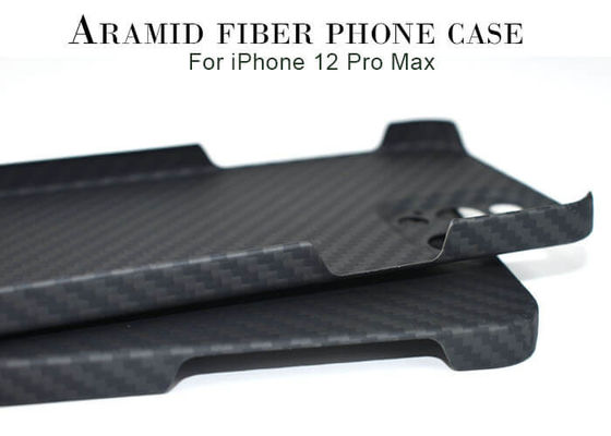 iPhone 12 υπέρ ανώτατη περίπτωση ινών Aramid με την πλήρη περίπτωση άνθρακα προστασίας καμερών
