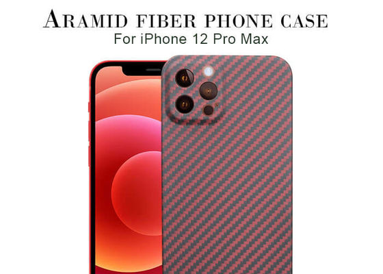 Κινητές τηλεφωνικές περιπτώσεις ινών Aramid περίπτωσης ινών άνθρακα για το iPhone 12 υπέρ ανώτατη τηλεφωνική περίπτωση Kevlar