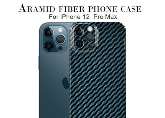 Εξαιρετικά λεπτή στιλπνή τηλεφωνική περίπτωση ινών Aramid για το iPhone 13, 13 μίνι, 13 υπέρ, 13 υπέρ Max