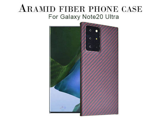 Ανθεκτική 0.65mm Samsung σημείωση 20 πτώσης τηλεφωνική περίπτωση ινών Aramid