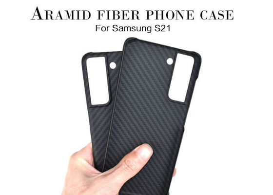 Μισή περίπτωση άνθρακα τηλεφωνικής περίπτωσης ινών Aramid κάλυψης της Samsung S21