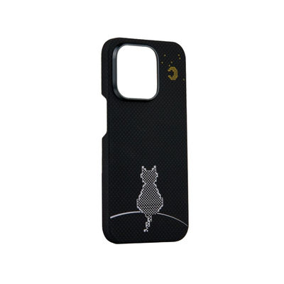 Εξαιρετικά λεπτή θήκη 0,8mm πάχος 16g βάρος από ίνες αραμιδίου ανθεκτική στη βρωμιά για iPhone 16 Pro Max