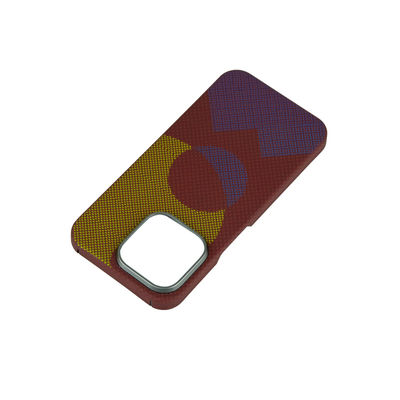 Πολυτελής Προσαρμοσμένη Θήκη Τηλεφώνου από Αραμιδικό Ίνα Άνθρακα για iPhone 16 Pro Max με Πάχος 0,8mm και Βάρος 16g