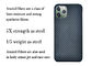 iPhone 11 υπέρ Twill μεταλλινών τηλεφωνική περίπτωση Kevlar ινών Aramid κινητή κάλυψη