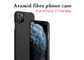 τηλεφωνική περίπτωση ινών Aramid ελαφρότητας 0.65mm παχιά για το iPhone 11 ο υπέρ Max