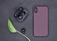 Twill κόκκινου χρώματος τηλεφωνική περίπτωση ινών Aramid ύφους πραγματική για το iPhone Χ