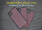 Λαστιχένια Twill προστασίας καμερών δαχτυλιδιών τηλεφωνική περίπτωση ινών Aramid ύφους πραγματική για το iPhone 11