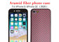 Ηλεκτρική τηλεφωνική περίπτωση ινών SE Aramid iPhone μόνωσης λεπτή και ελαφριά