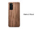 Φυσική ανθεκτική χαραγμένη ξύλινη τηλεφωνική περίπτωση γρατσουνιών για Huawei P40