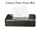 3K στιλπνό κιβώτιο εγγράφου ιστού ινών άνθρακα για το αυτοκίνητο