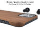 Ένδυση - ανθεκτική έξοχη λεπτή ξύλινη τηλεφωνική περίπτωση για το iPhone 12 ο υπέρ Max