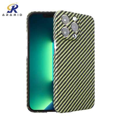 Ultrathin ανθεκτικό iPhone 13 γρατσουνιών υπέρ ανώτατη περίπτωση ινών άνθρακα Aramid